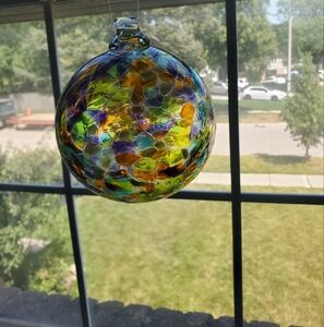 Kitras Handblown Glass Ball Ornament
